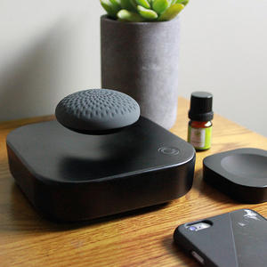 Green Idea_【絕版】懸浮擴香座（櫸木霧黑款）