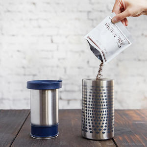 美國presse by bobble手沖咖啡保溫杯_白色