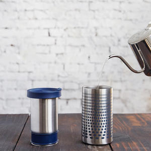 美國presse by bobble手沖咖啡保溫杯_白色