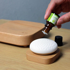 Green Idea_【預購】懸浮擴香座（櫸木原色款）