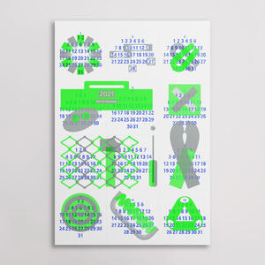 五金行_一起過日子海報組（隨性滾動過日子海報 + 認真過日子撕線海報）