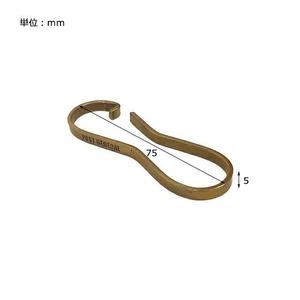 POST GENERAL_復古黃銅掛勾捲線器