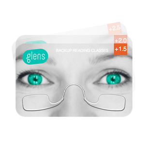 Glens_卡片老花眼鏡（經典圖案）