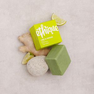 紐西蘭 Ethique_青檸薑茶/萊姆＆薑磨砂膏 110g