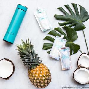 繽紛炫彩保溫杯/土耳其藍 (玻璃內層)