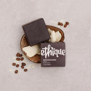 紐西蘭 Ethique_可可摩卡/咖啡＆浮石磨砂膏 110g