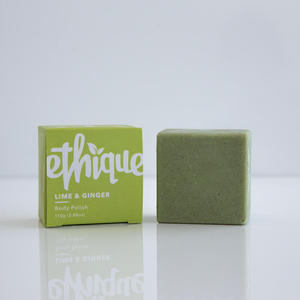 紐西蘭 Ethique_青檸薑茶/萊姆＆薑磨砂膏 110g