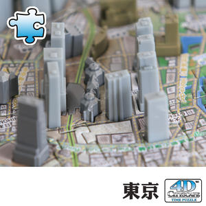 4D-城市拼圖_東京 1400片+
