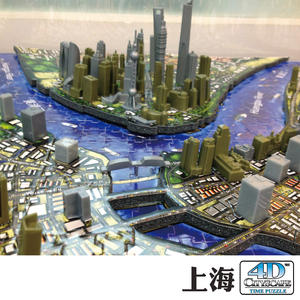 4D-城市拼圖_上海 1100片+