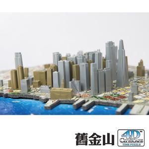 4D-城市拼圖_舊金山 1100片+ 