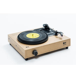 Spinbox_DIY傻瓜唱機，你的第一台黑膠唱機/卡其色