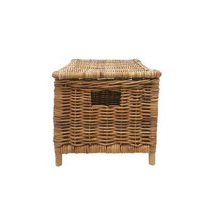 Post General_立式藤編有蓋收納箱