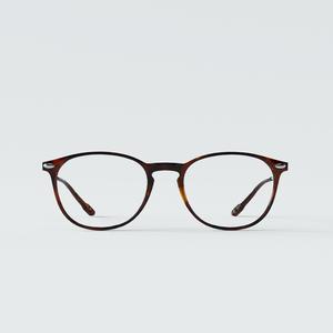 NOOZ_時尚造型老花眼鏡 鏡腳便攜款 （橢圓-玳瑁色）