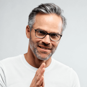 NOOZ_時尚造型老花眼鏡 鏡腳便攜款 （矩形-黑色）