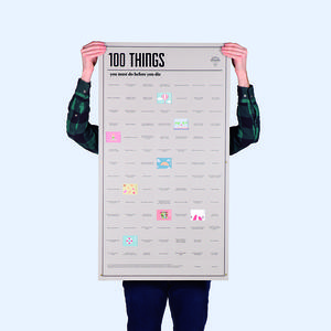 DOIY_100件死前必做的事 100 THINGS POSTER
