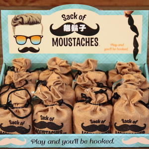 Tree Toys_翹鬍子玩具組 Sack of Moustaches（兩入對戰組）