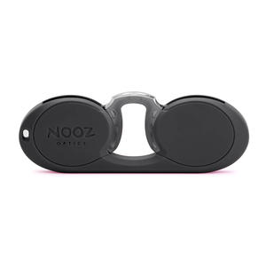 NOOZ_法國NOOZ 時尚夾鼻式 便攜閱讀老花眼鏡（橢圓-黑）