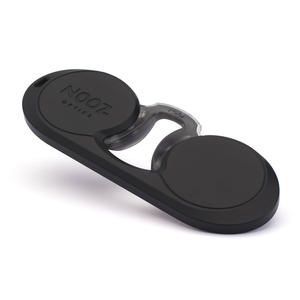 NOOZ_法國NOOZ 時尚夾鼻式 便攜閱讀老花眼鏡（橢圓-黑）