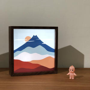 Lighto 光印樣_療癒系貓咪地景插畫燈箱 - ilovedoodle