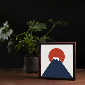 Lighto 光印樣_療癒系貓咪地景插畫燈箱 - ilovedoodle