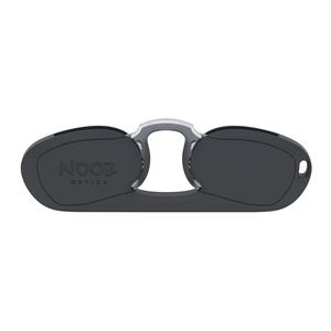 NOOZ_法國NOOZ 時尚夾鼻式 便攜閱讀老花眼鏡（矩形-黑）