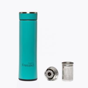 繽紛炫彩保溫杯/土耳其藍 (玻璃內層)